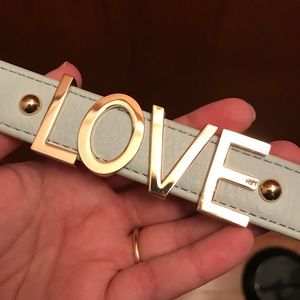 BCBG Generation Blue LOVE Bracelet